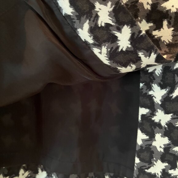 TALBOTS PETITES WOMENS SZ 6P HOUNDSTOOTH SKIRT - Picture 5 of 9